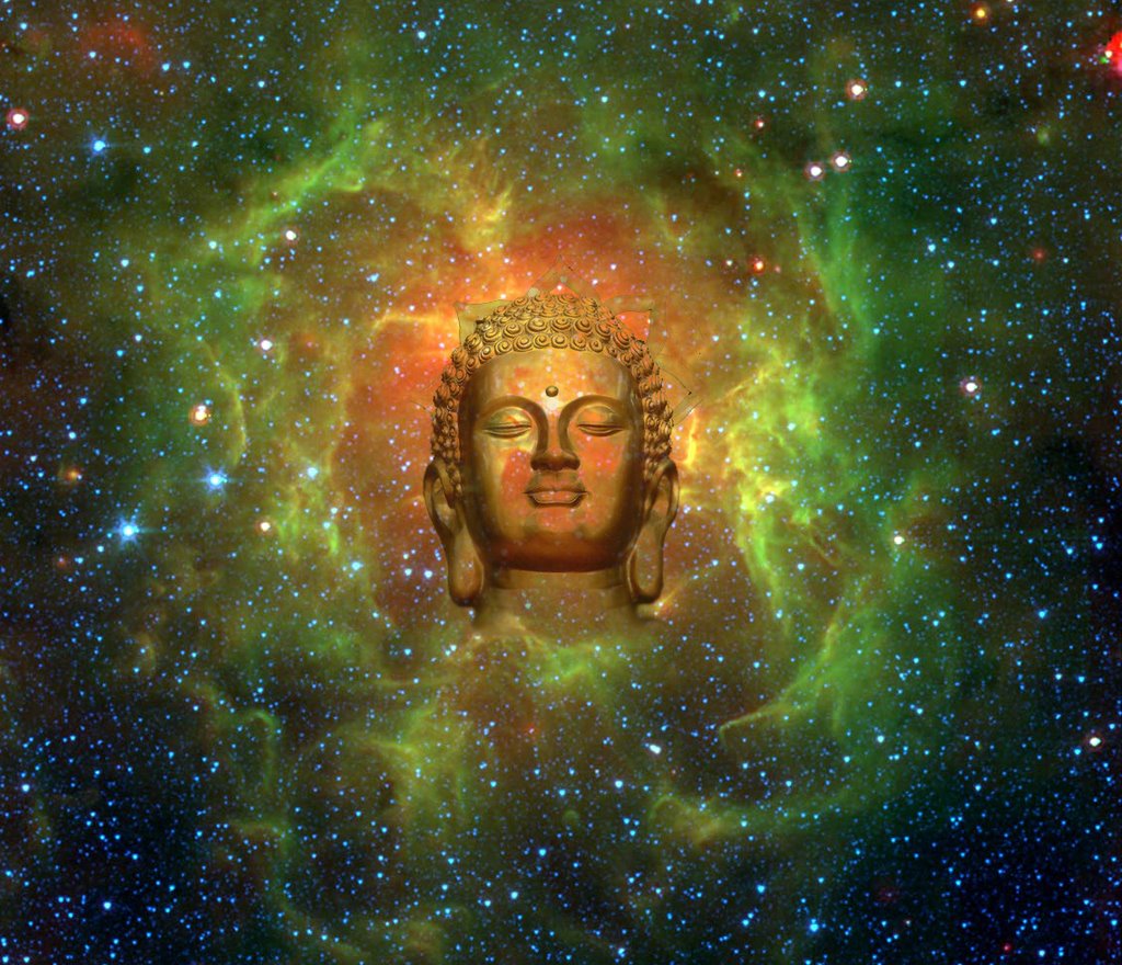 Cosmic Buddha by Rick Bateman