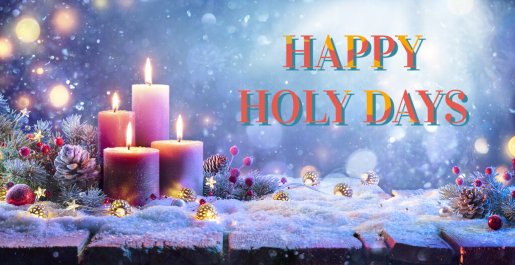 Happy holy days