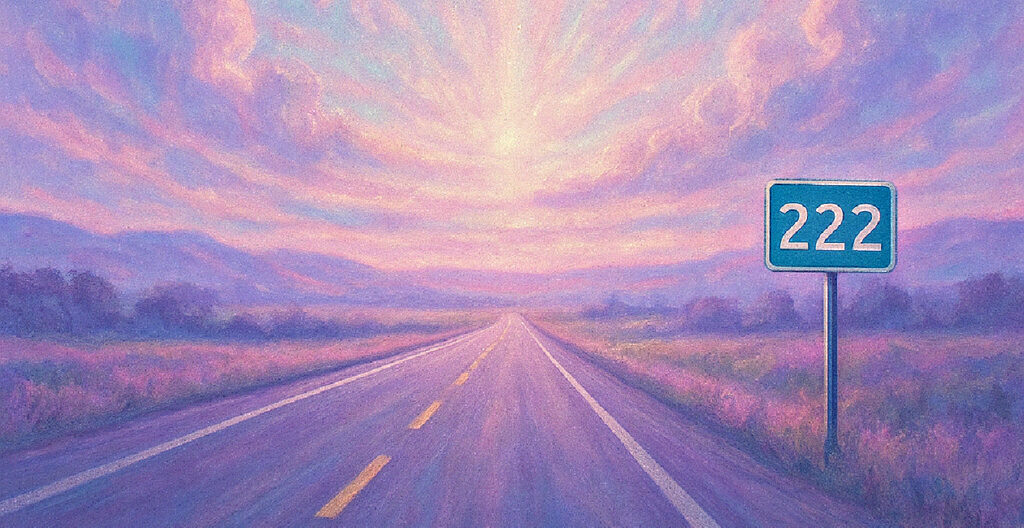 222 road sign